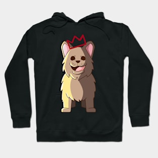 King Dog art Hoodie